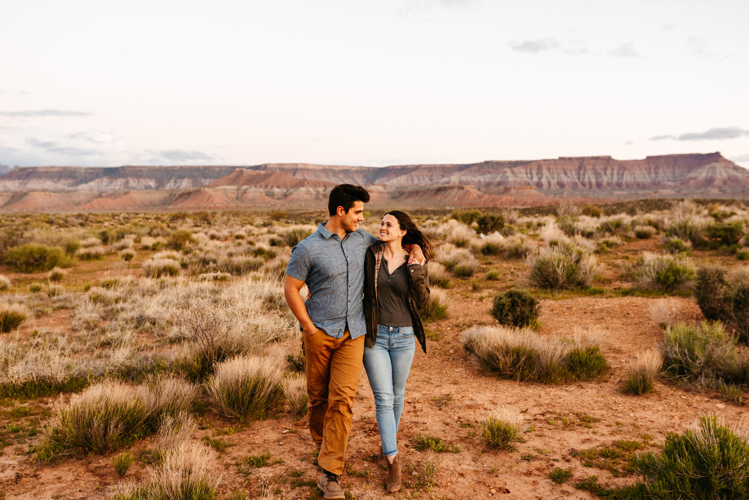 Kylee + Andrew - Zion National Park, Utah Canyon Overlook Adventure Session112.jpg