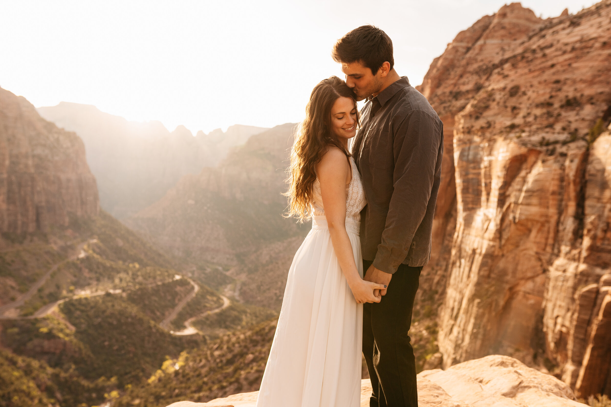 Kylee + Andrew - Zion National Park, Utah Canyon Overlook Adventure Session64.jpg