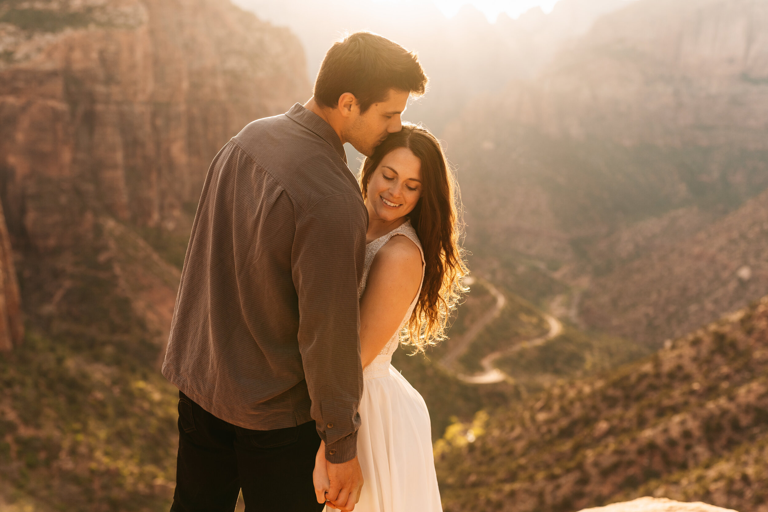 Kylee + Andrew - Zion National Park, Utah Canyon Overlook Adventure Session67.jpg