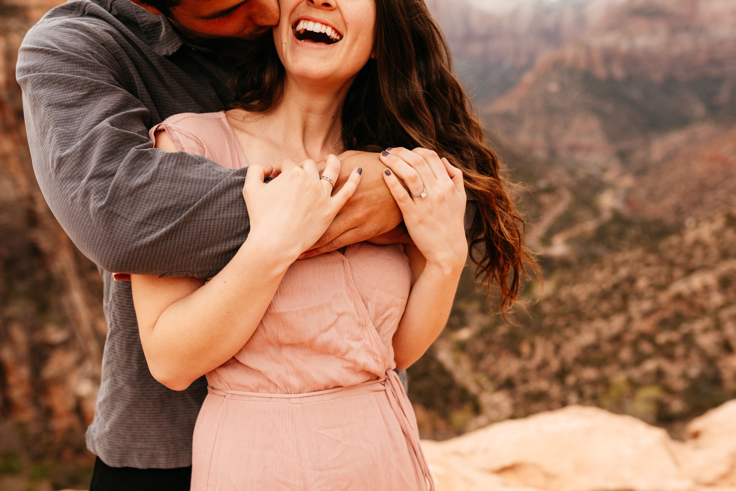 Kylee + Andrew - Zion National Park, Utah Canyon Overlook Adventure Session7.jpg