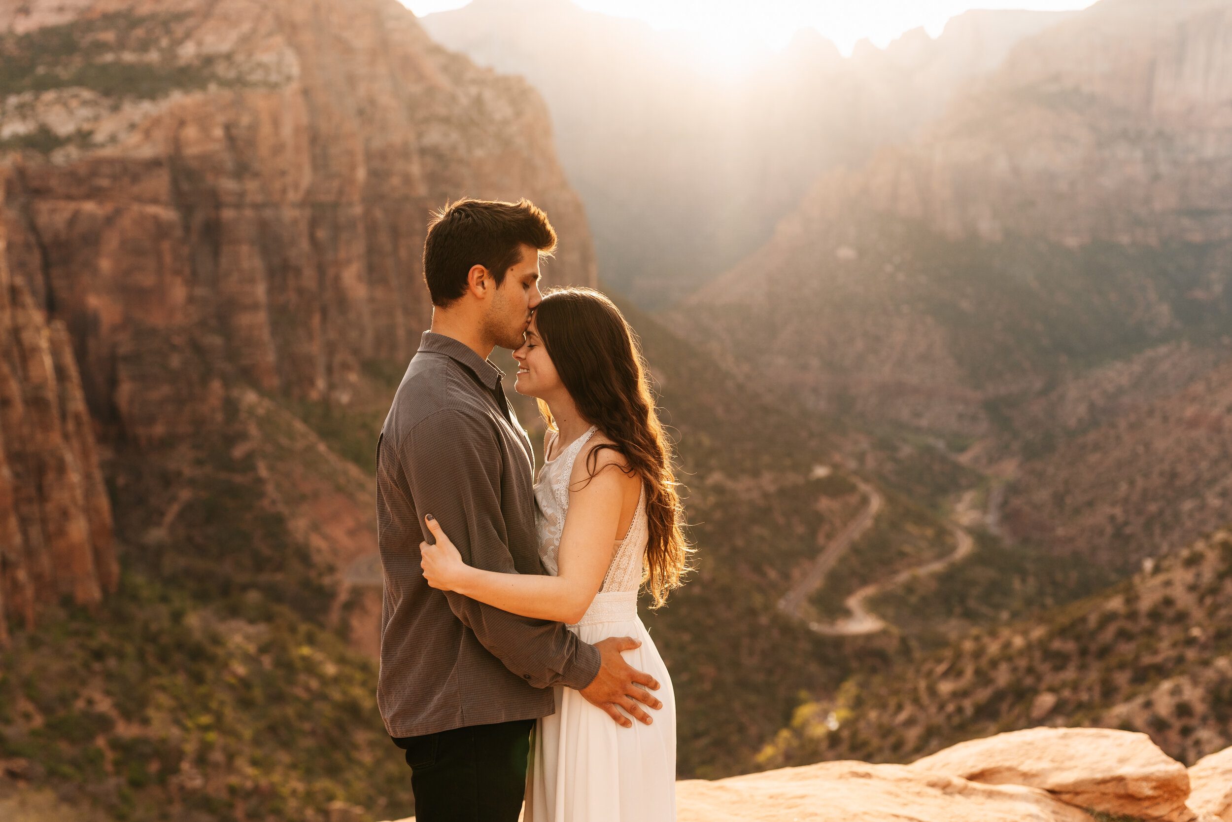 Kylee + Andrew - Zion National Park, Utah Canyon Overlook Adventure Session75.jpg