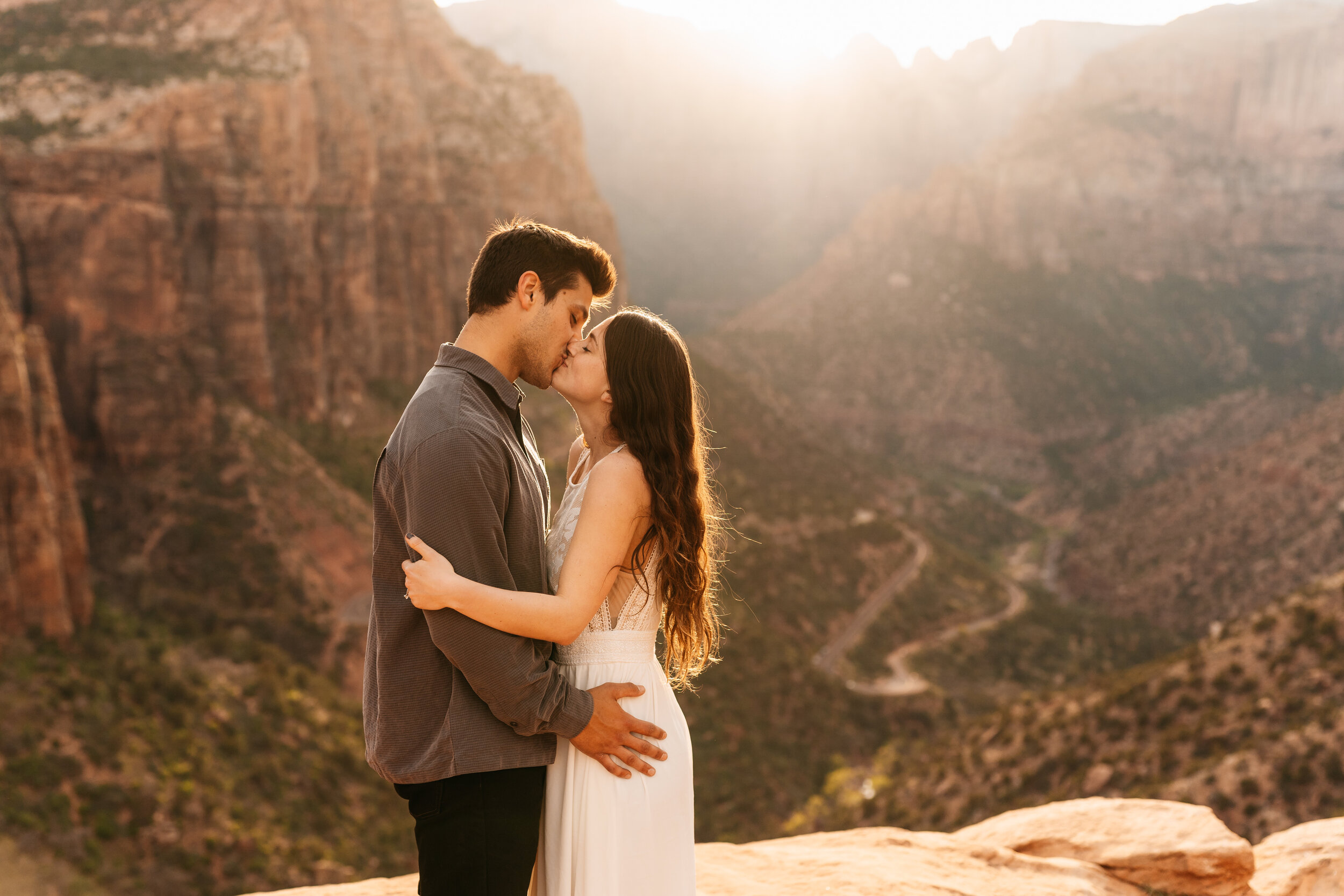 Kylee + Andrew - Zion National Park, Utah Canyon Overlook Adventure Session77.jpg