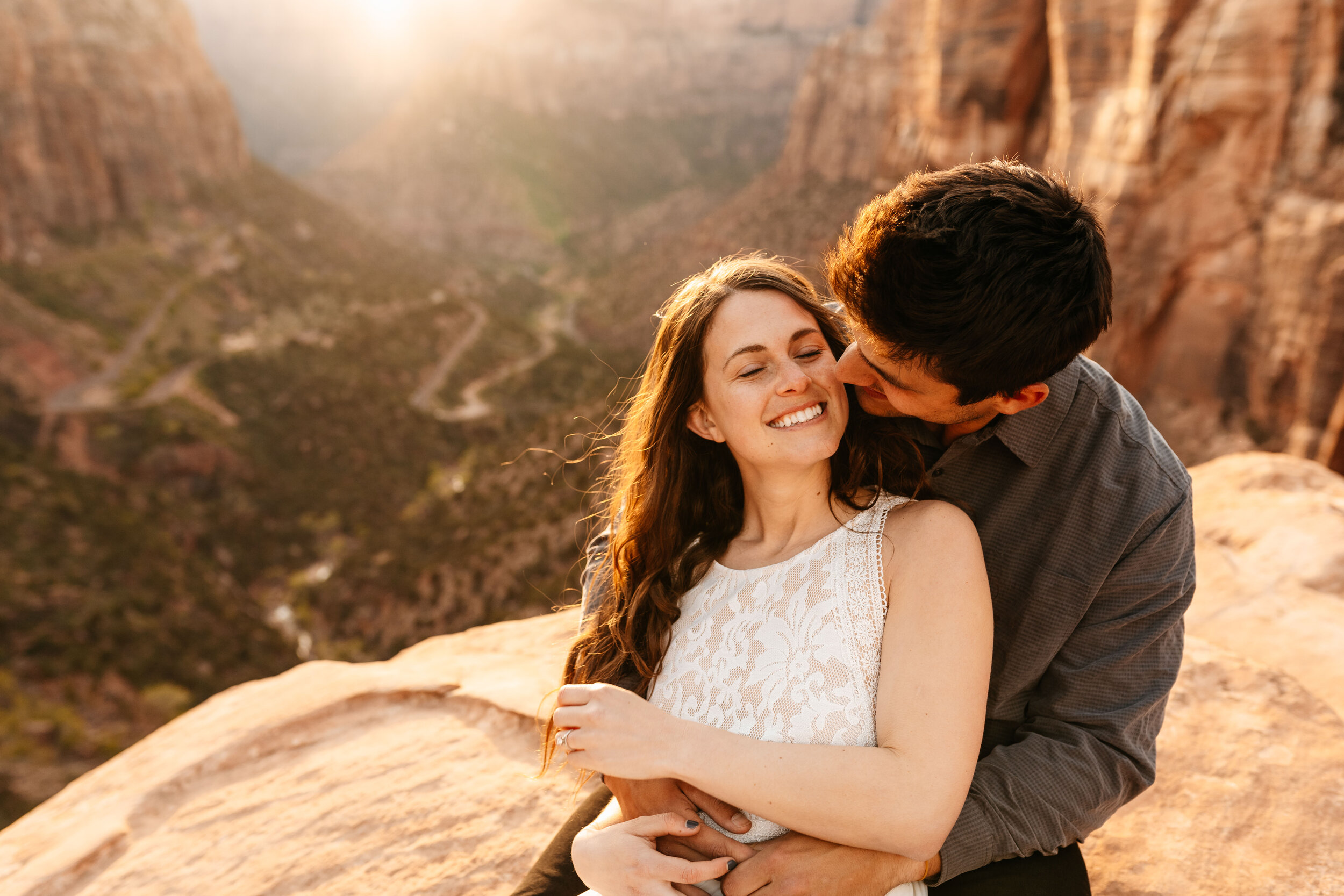 Kylee + Andrew - Zion National Park, Utah Canyon Overlook Adventure Session87.jpg