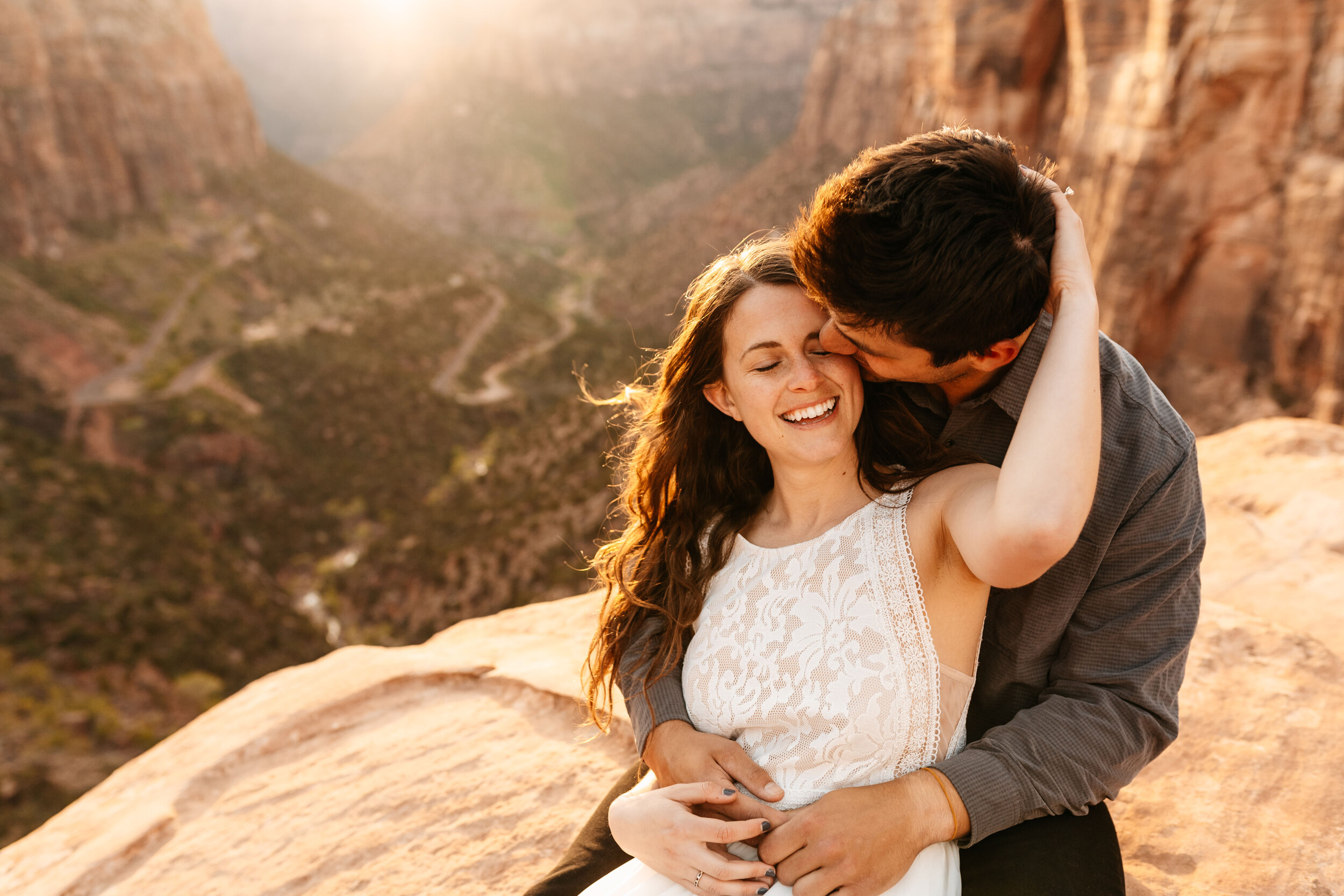Kylee + Andrew - Zion National Park, Utah Canyon Overlook Adventure Session88.jpg