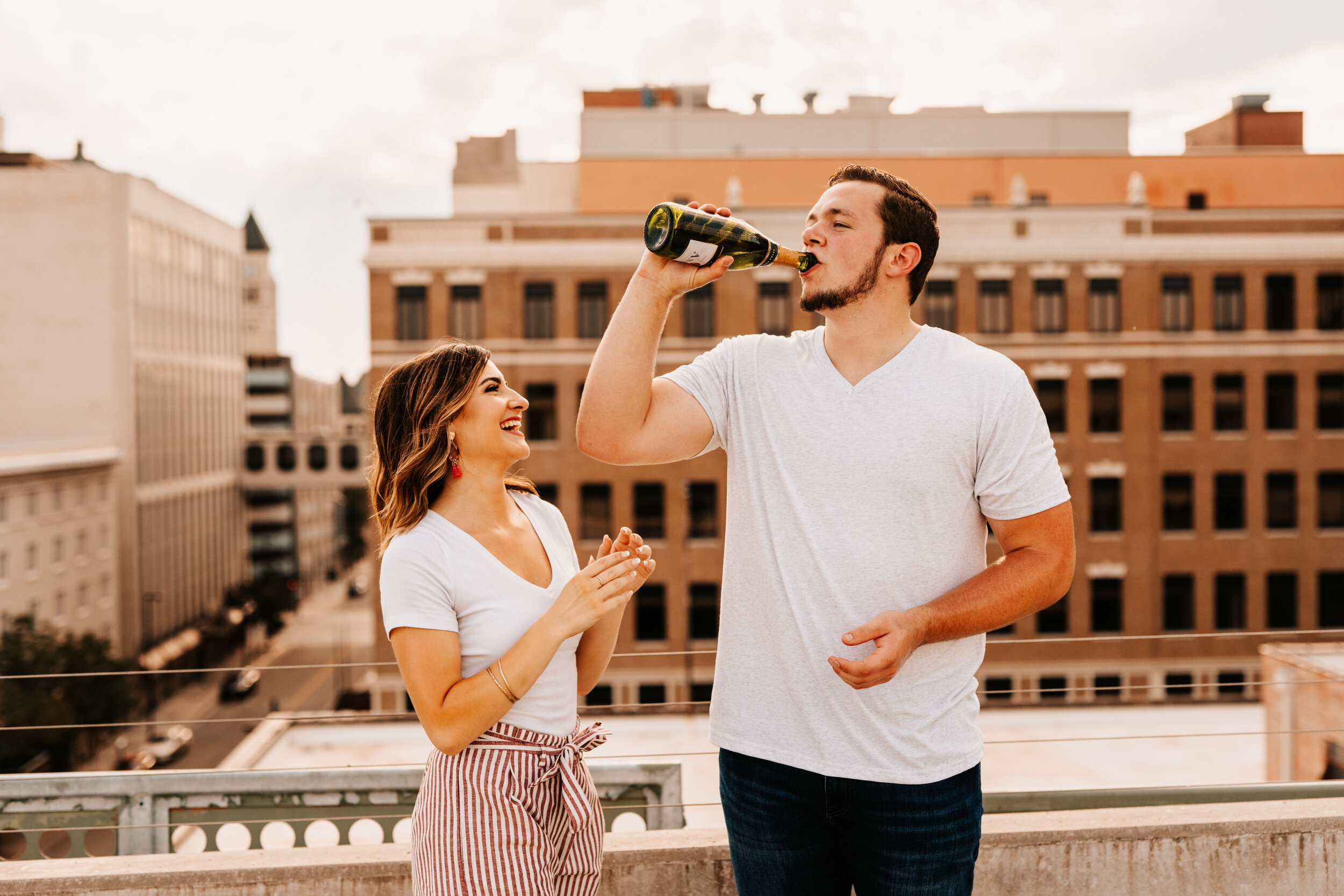 Brooke + Jake - Summer Downtown City Wine Vineyard Engagement20.jpg