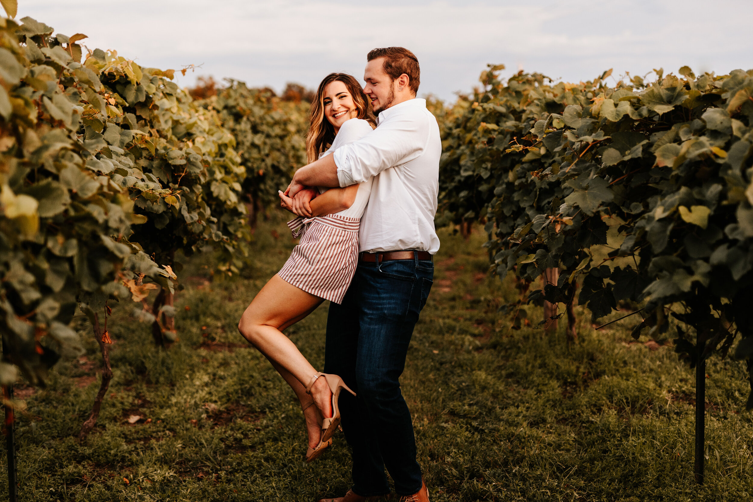 Brooke + Jake - Summer Downtown City Wine Vineyard Engagement90.jpg