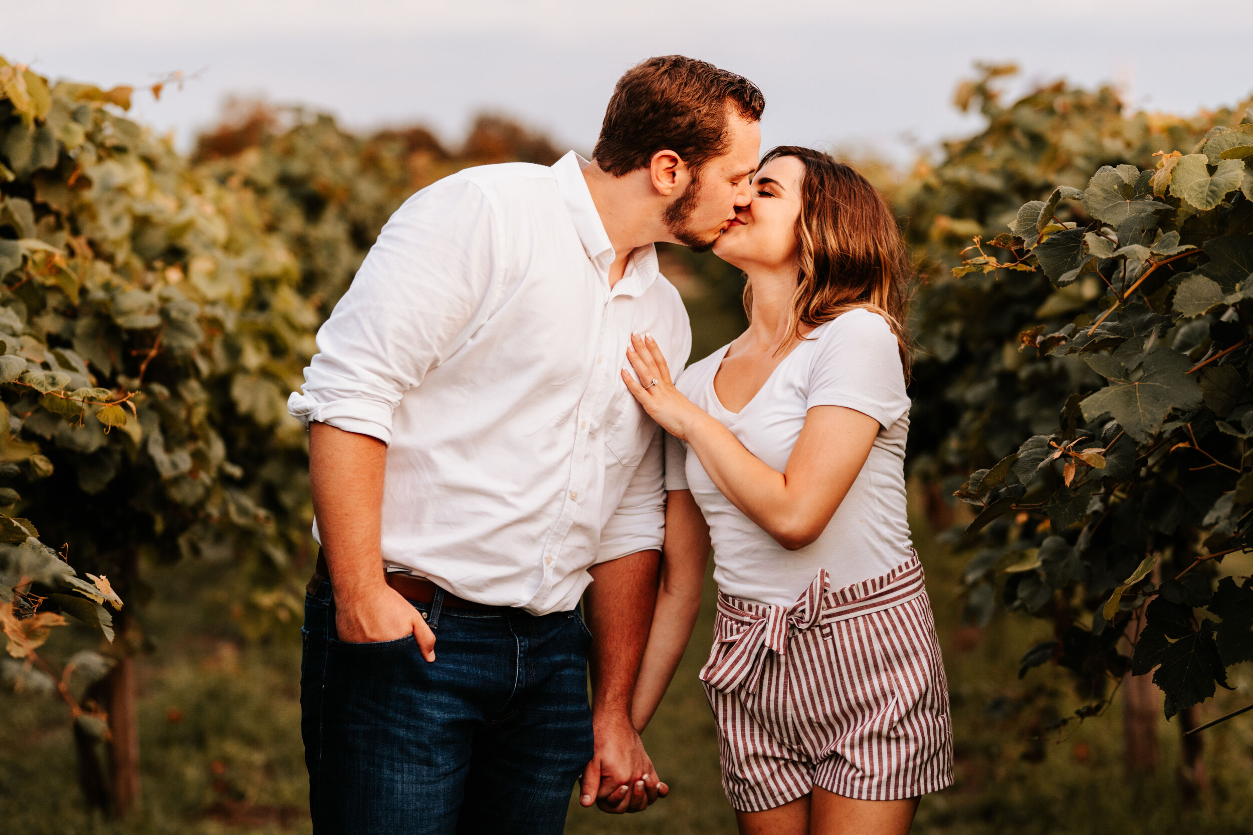 Brooke + Jake - Summer Downtown City Wine Vineyard Engagement94.jpg