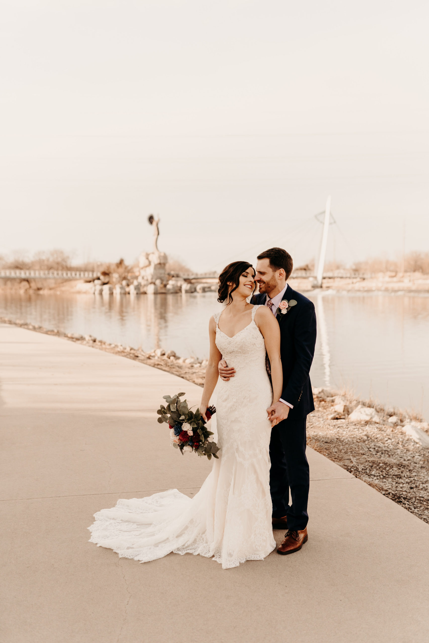 Brooke & John Pine - Modern Winter Wedding at The Exploration Place Wichita, Kansas73.jpg