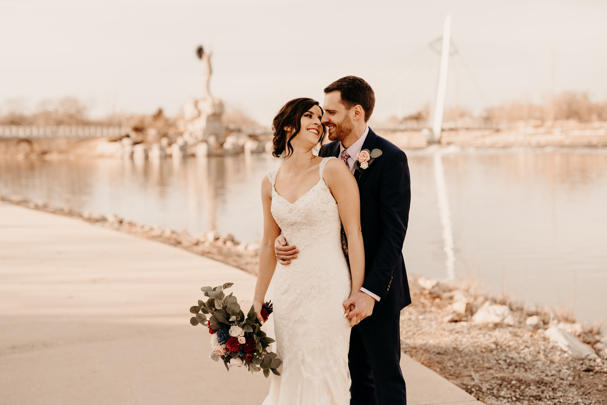 Brooke & John Pine - Modern Winter Wedding at The Exploration Place Wichita, Kansas74.jpg