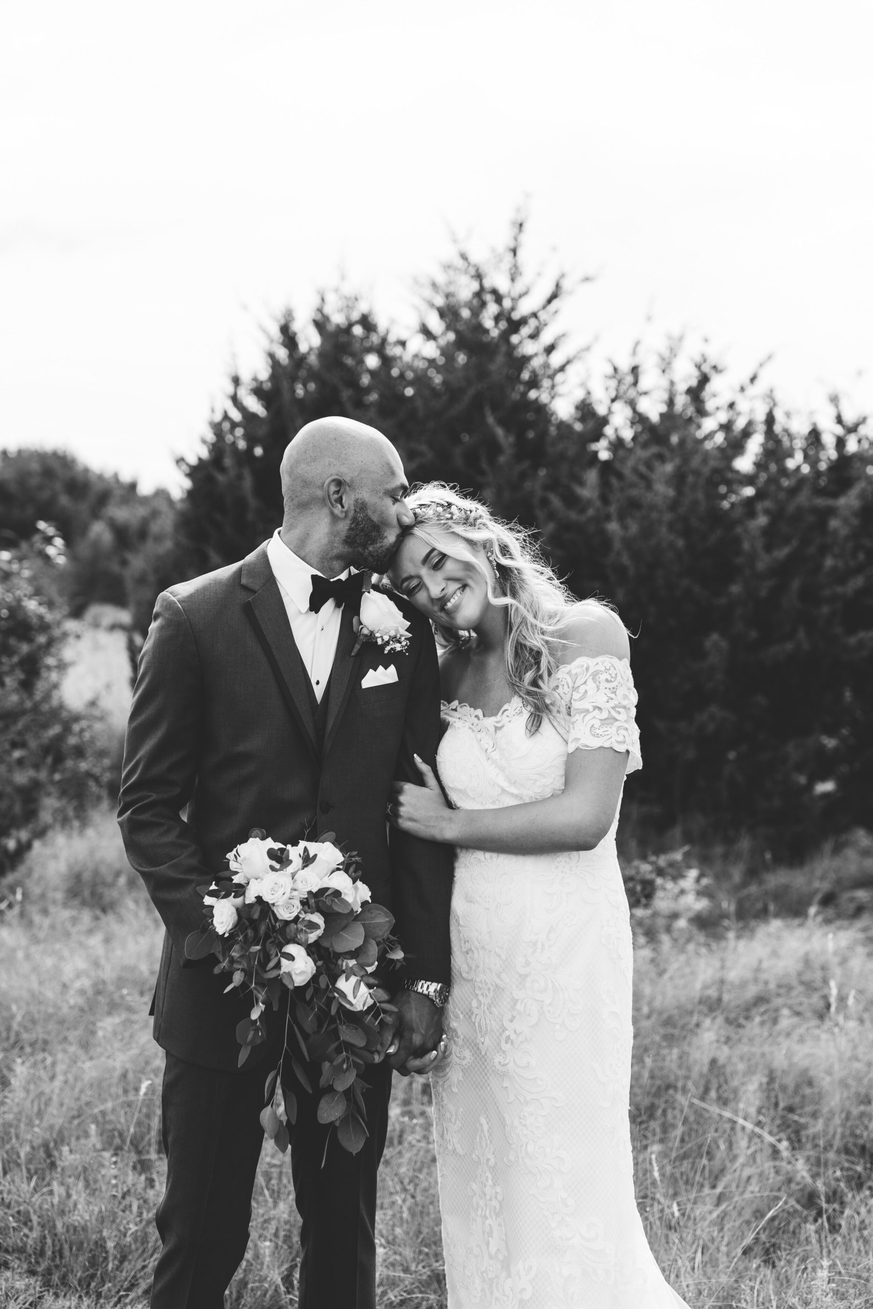 Hayley + Lorenzo - Summer White Chapel Wedding at Stone Hill Barn in Augusta, Kansas102.jpg