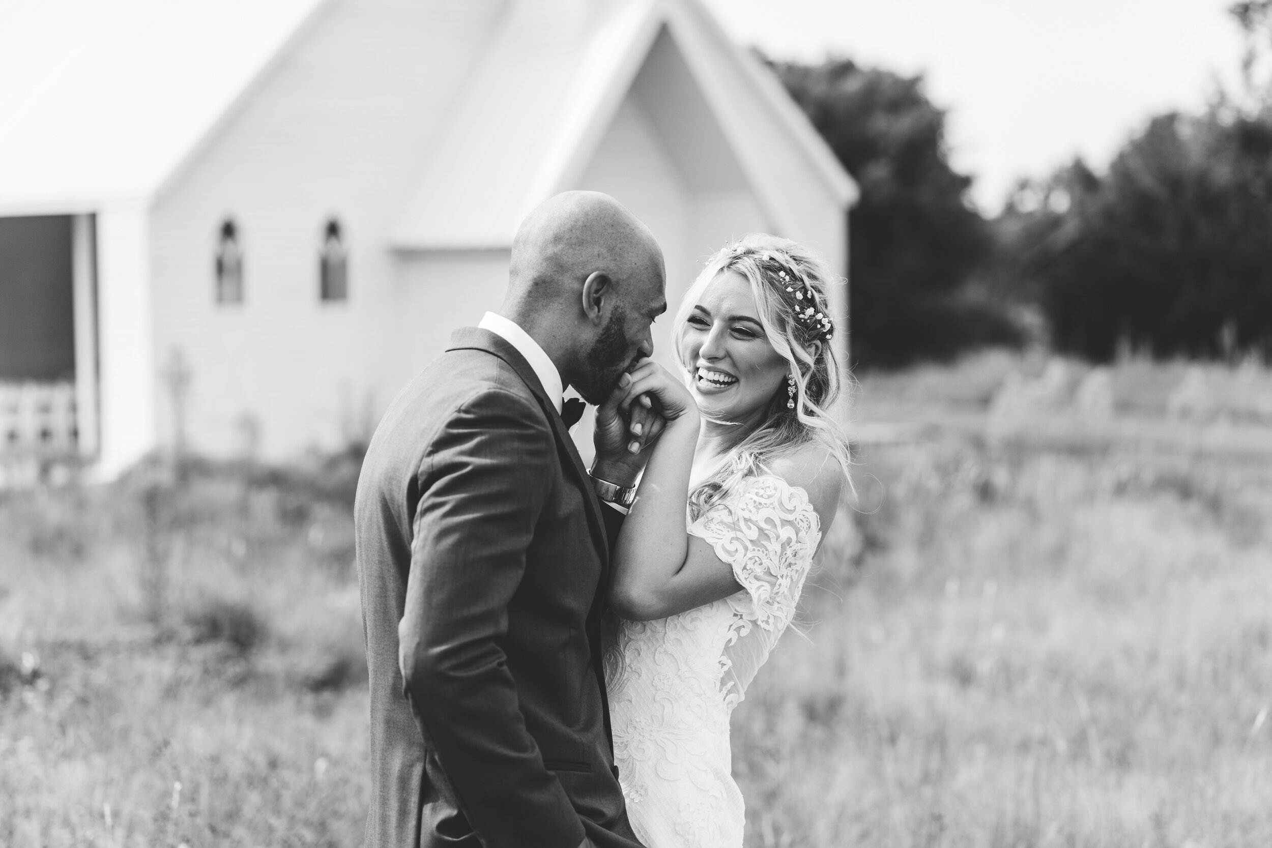 Hayley + Lorenzo - Summer White Chapel Wedding at Stone Hill Barn in Augusta, Kansas108.jpg