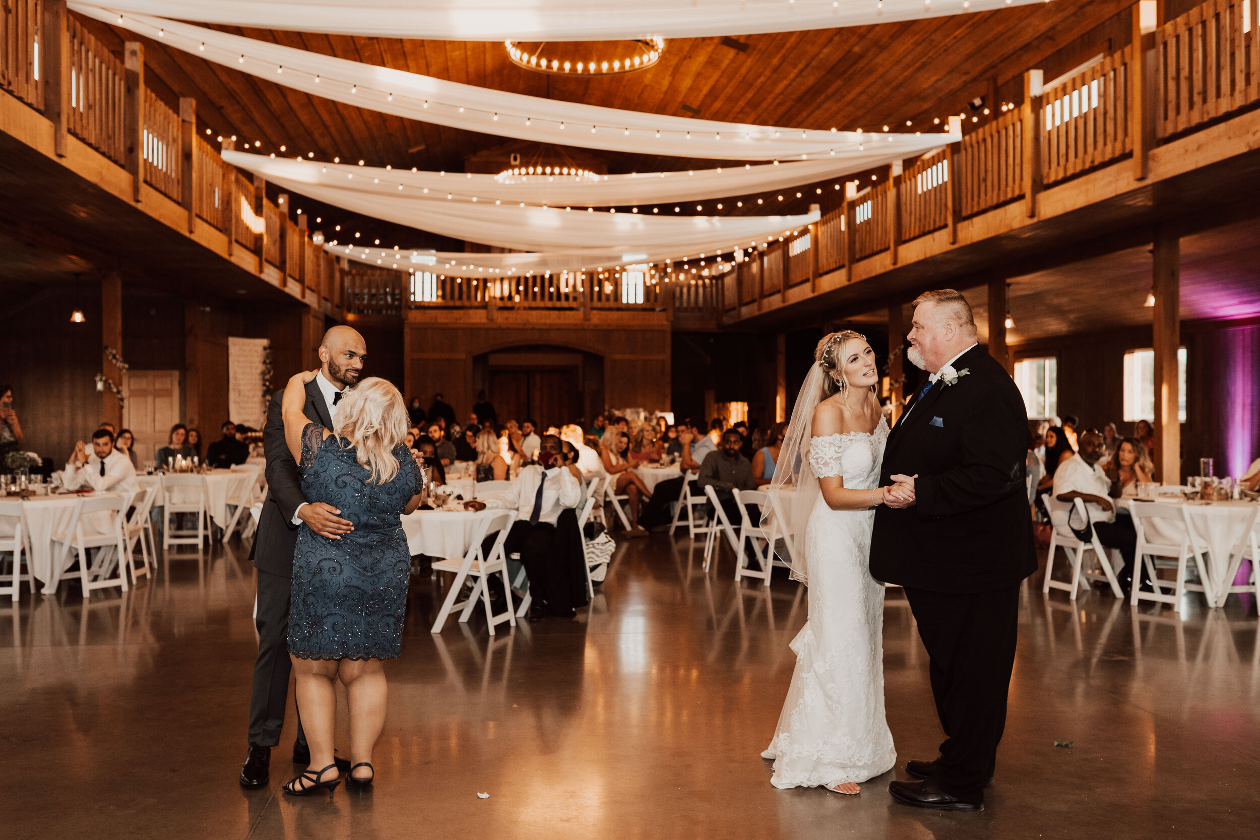 Hayley + Lorenzo - Summer White Chapel Wedding at Stone Hill Barn in Augusta, Kansas216.jpg