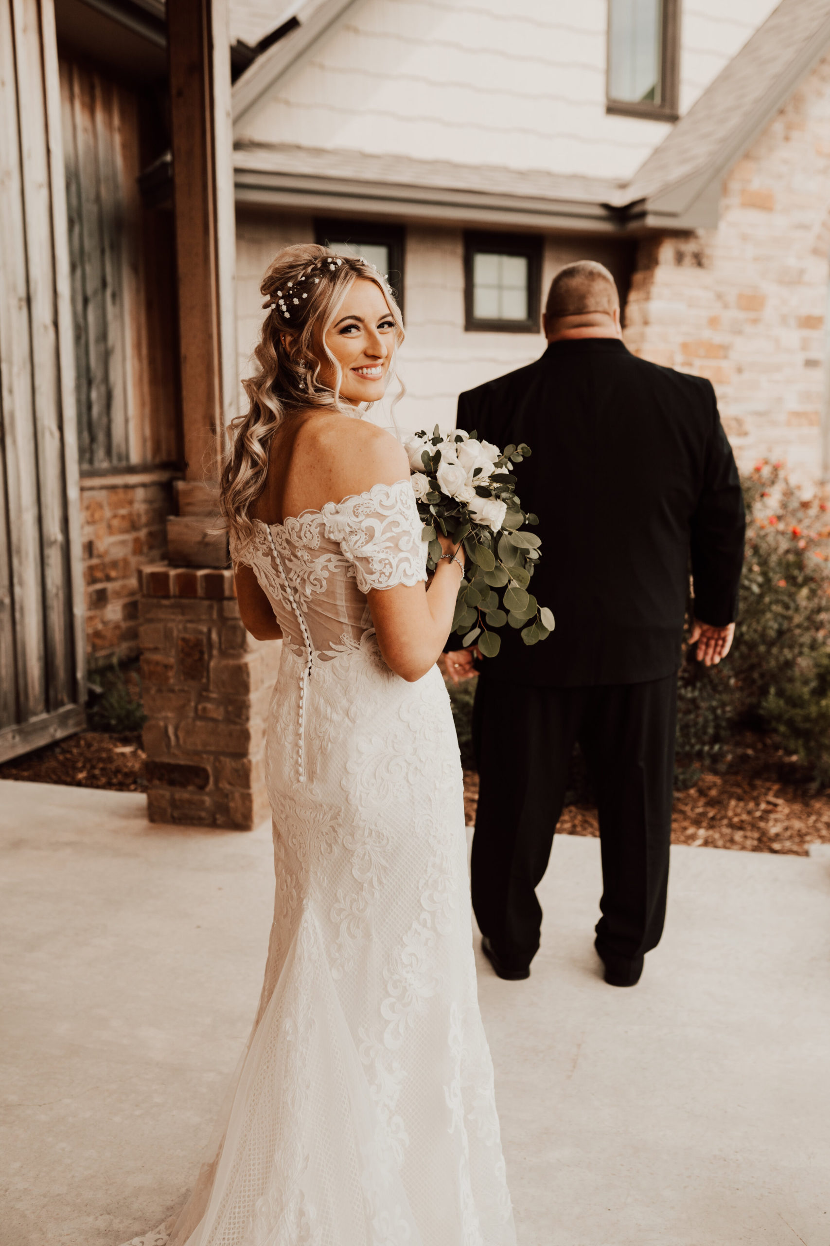 Hayley + Lorenzo - Summer White Chapel Wedding at Stone Hill Barn in Augusta, Kansas65.jpg